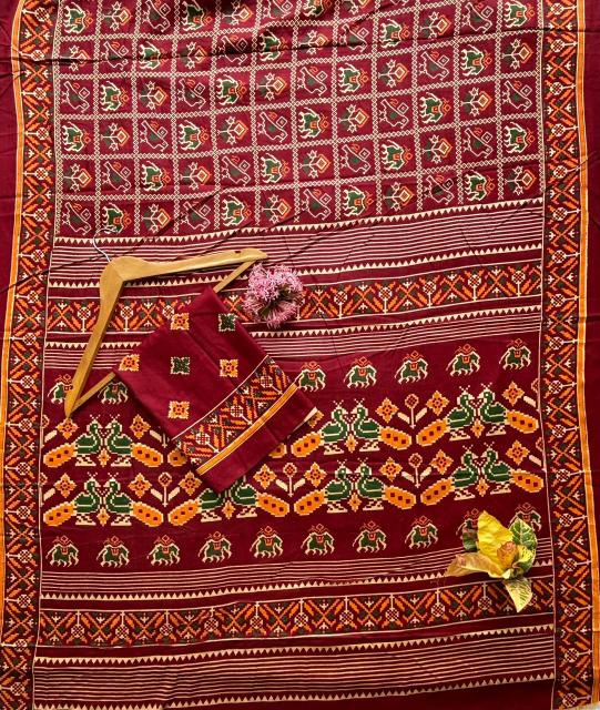 Vastrangan patola print surat holsel saree market